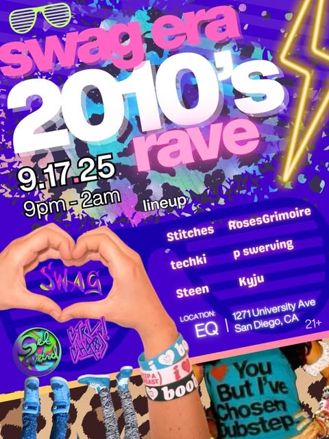 SWAG ERA 2010s RAVE – GET WEIRD
